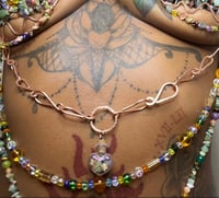 Image 1 of BRA ADD ON ONLY: Copper Belly Chain✨