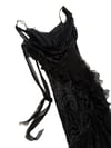 vintage John GALLIANO silk chiffon dress