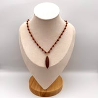 Image 2 of Goldstone Marquise Necklace