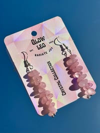Image 3 of Rose Quartz Earrings