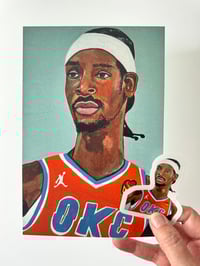 Image 1 of Shai Gilgeous-Alexander Deluxe Print Duo