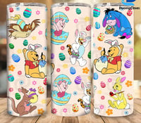 Pooh & friends Easter 20oz tumblers