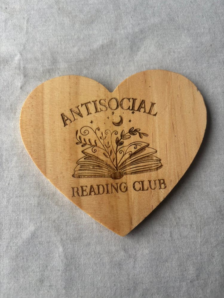 Image of Wooden heart laser engraved coasters 