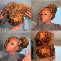 Image 3 of Honey Blonde 360 Lace Wig  
