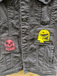 Image 4 of Blobby Flag custom jacket (M/L)