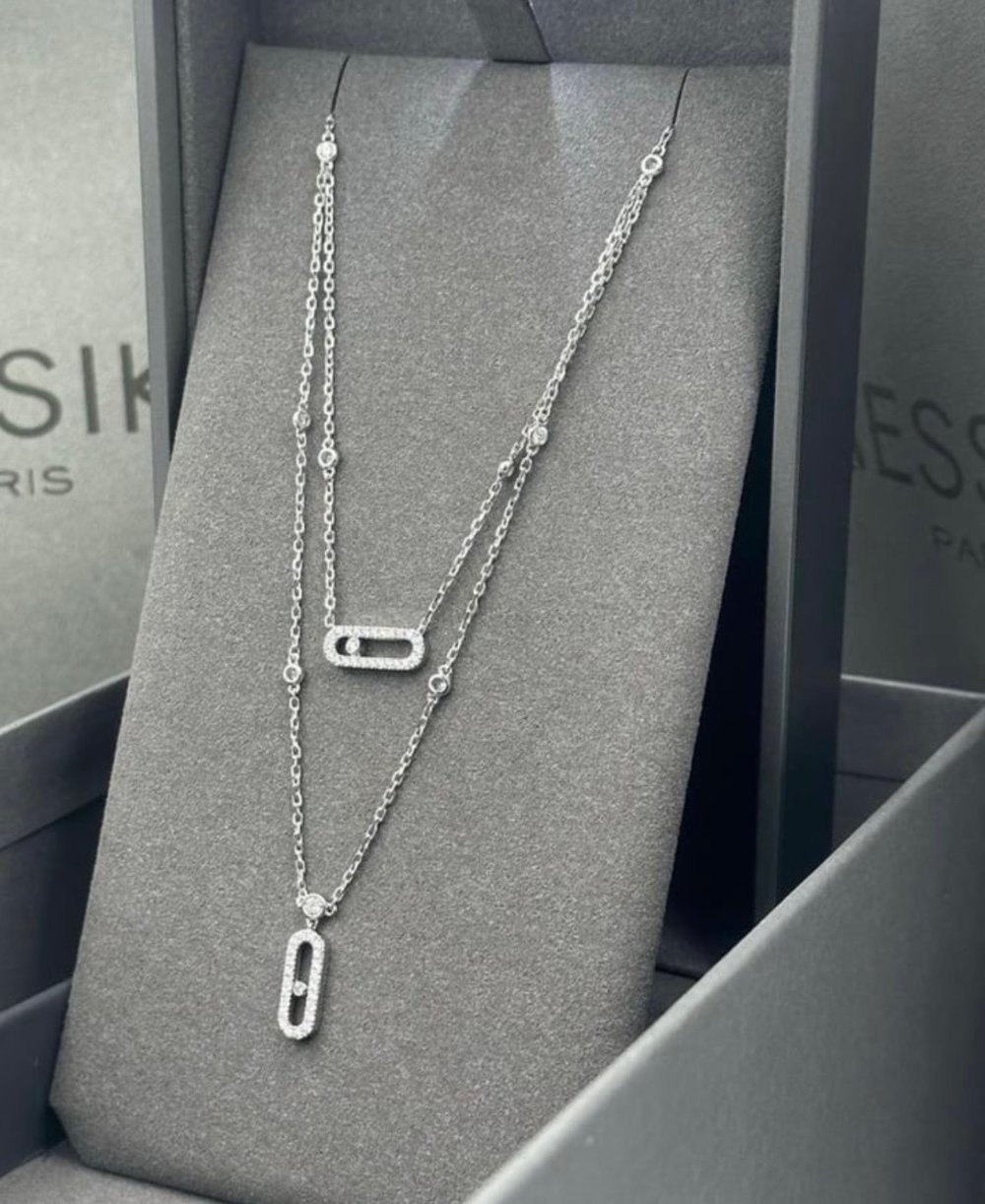 Messi** gold plated necklace