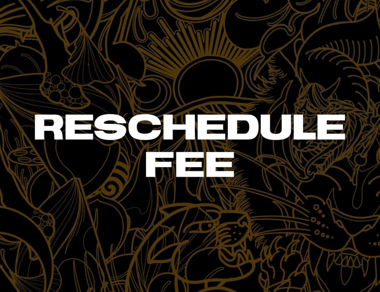 Image of Reschedule fee