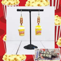 Popcorn Bucket Earrings