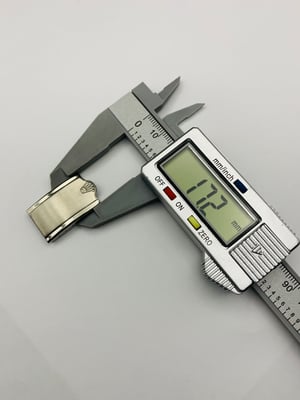 Image of Beautiful Rolex stainless steel 16mm clasp for datejust jubilee gents watch