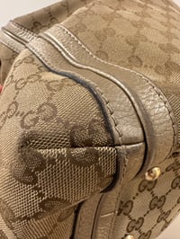 Image 8 of Preloved Gucci Canvas Bella Hobo Bag