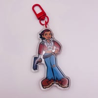 Image 2 of Alyx Vance Epoxy Keychain 