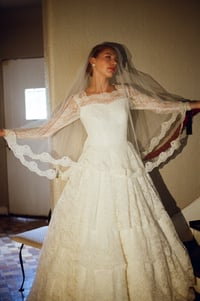 Image 9 of 1950s Tiered Lace 