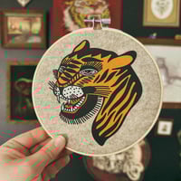 Image 1 of Grimm Tiger Wall Hanging