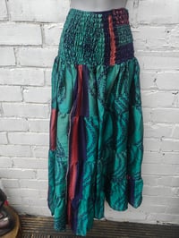 Image 4 of Zara Split Skirt- Jade Green