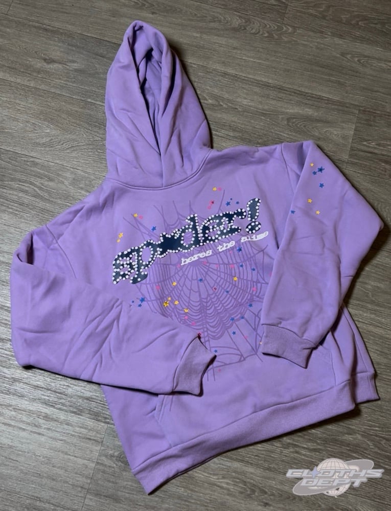 Image of Spider Purple Hoodieee