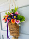 Image of Pansy Wall Basket 