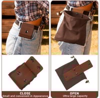 Foraging Pouch Canvas Collapsible Bag