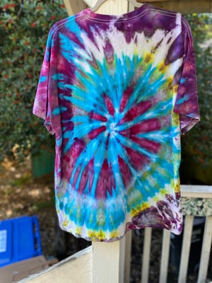 Image of XL Let's Go Girls Tie Dye Shirt 3