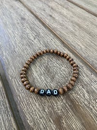 Image 2 of Dad Personalized Bracelets