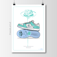 Image 1 of Sneaker Poster Dunk SB Low X April Skateboards