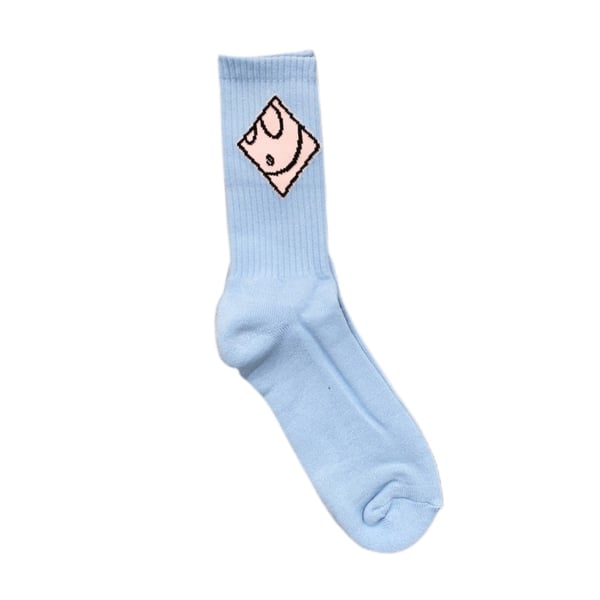 Image of Ghost Socks in Baby Blue/Pink