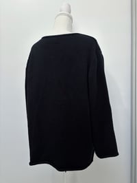 Image 2 of Black cardigan // XL