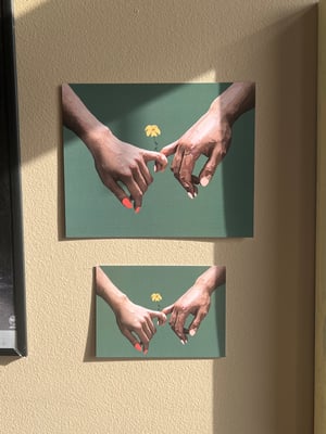 Image of 'Pinky Promise' Print - Matte