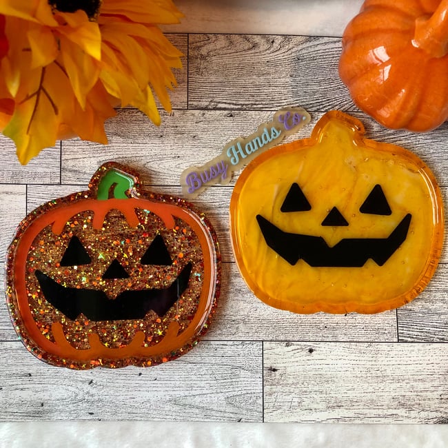 Jack-o-lantern Trays