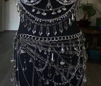 Image 2 of Chain Crystal Healing Waist Chain