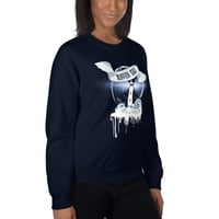 Image 9 of Officially licensed does it hurt Raven Isle white Unisex Sweatshirt