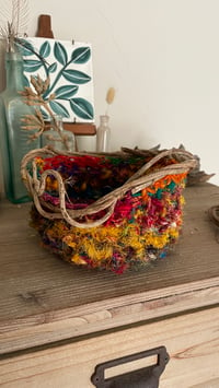 Image 3 of Italian hemp basket wotnot 