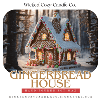 Gingerbread House Soy Wax Candle