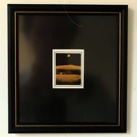 Lake Balaton to me - gold and black, framed, 2020