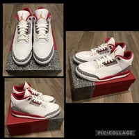 Image 1 of Jordan 3 Retro Cardinal Red