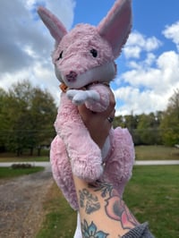 Image 1 of pink wolf 