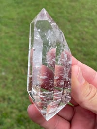 Image 1 of Double Terminated Clear Quartz Crystal #1849