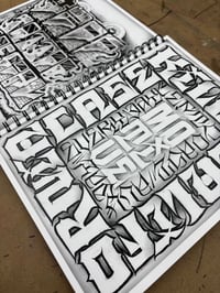 Image 3 of Straight Laced lettering book by Motive & Case