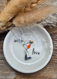 Image 3 of Solid Heart Necklace
