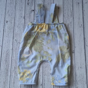 Image of Muck About Dungarees- Yellow Blooms