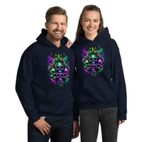 Image 4 of 4 Weed skulls Unisex Hoodie