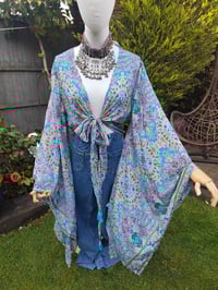 Image 5 of Pefkos co ord sarong set 70s mix with tassles