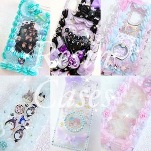 Image of Rhinestone or Whipped Resin Border Case 