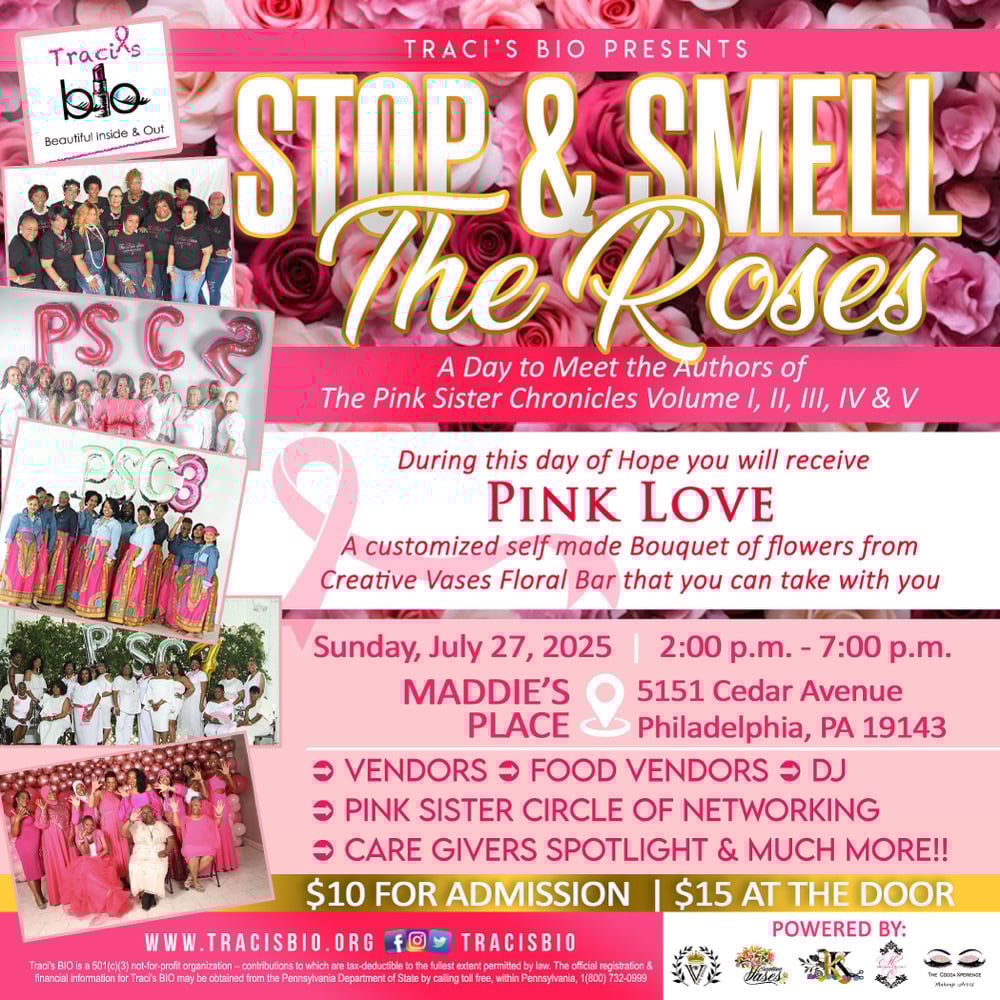 Traci’s BIO present Stop & Smell the Roses 7/27/25