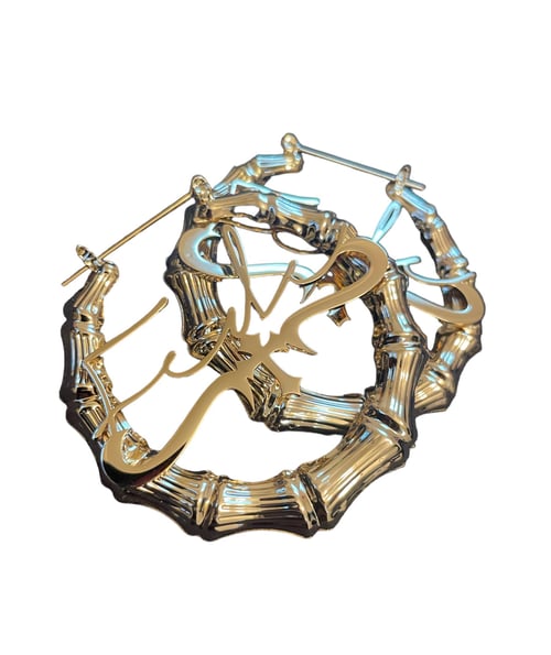 Image of Fede Batente 70mm earrings