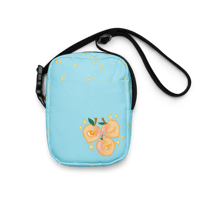 Image 2 of Peaches and Sparkles Utility crossbody bag