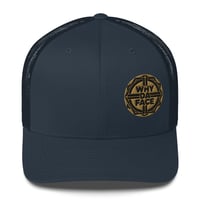 Image 8 of Why Da Face Trucker Cap