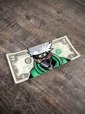Image of Custom painted Dollar Art!