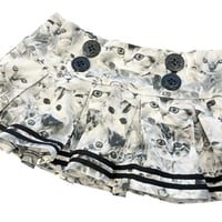 Image 2 of meow pleated mini skirt