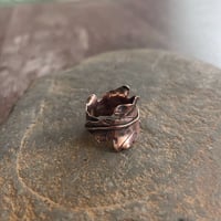 Image 3 of Woodland Oak Copper Ring