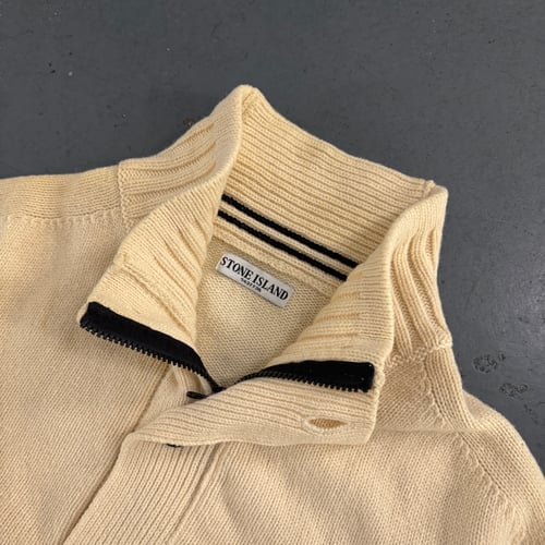 Image of AW 2008 Stone Island Zip Up Knit, size large